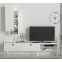 طاولة تلفزيون Lavita ابيض  طاولة تلفزيون Lavita ابيض