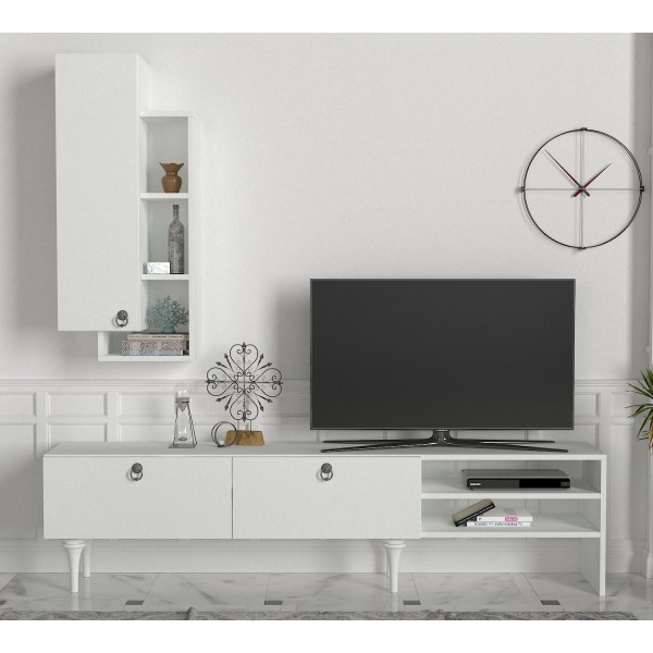 طاولة تلفزيون Lavita ابيض طاولة تلفزيون Lavita ابيض