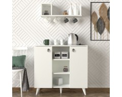 ركن قهوة Seddra لون ابيض