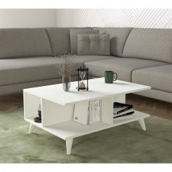 طاوله قهوة  Seddra لون ابيض