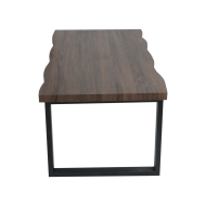 طاولة شاي بني غامق