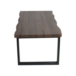 طاولة شاي بني غامق