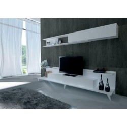 طاولة تلفاز لون ابيض  Dore-white