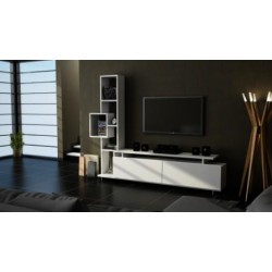 طاولة تلفاز لون ابيض Tulip