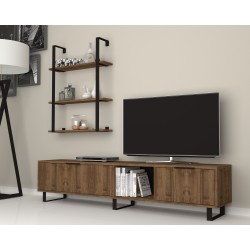 Zenonطاولة تلفزيون بني موديل