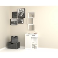 Lion مدخل بمرايه لون  ابيض موديل