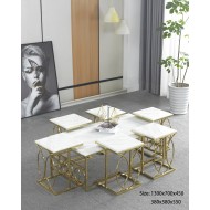 طقم طاولات 1+6 قطع CT2019GM