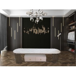 TV26طاولة تلفزيون موديل فضي